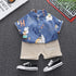 Boys summer suit two-piece set